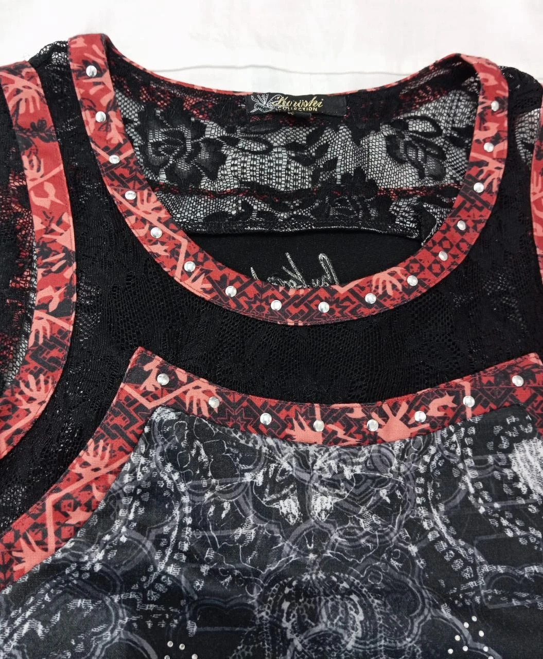 Vestido negro y rojo – photo 4